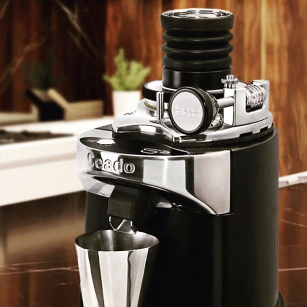 Coffee Grinder Ceado E37SD Black - 83 Opalglide™ Burrs - New! - LA FORTUNA GOURMET