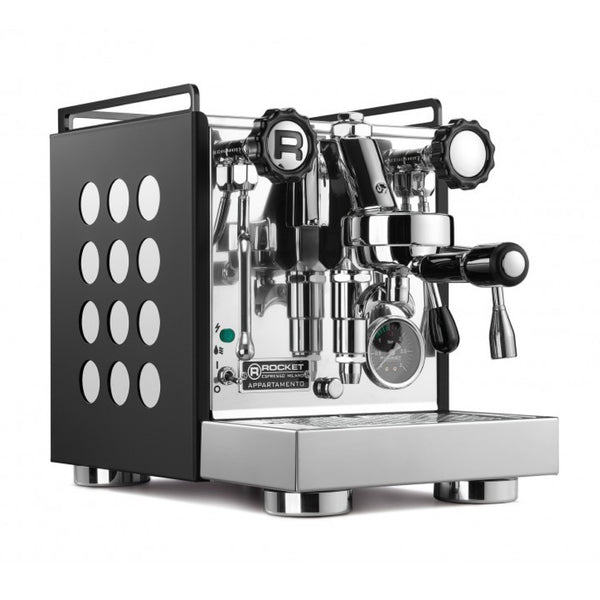 Coffee Machine Rocket Appartamento White & Black - New! - LA FORTUNA GOURMET