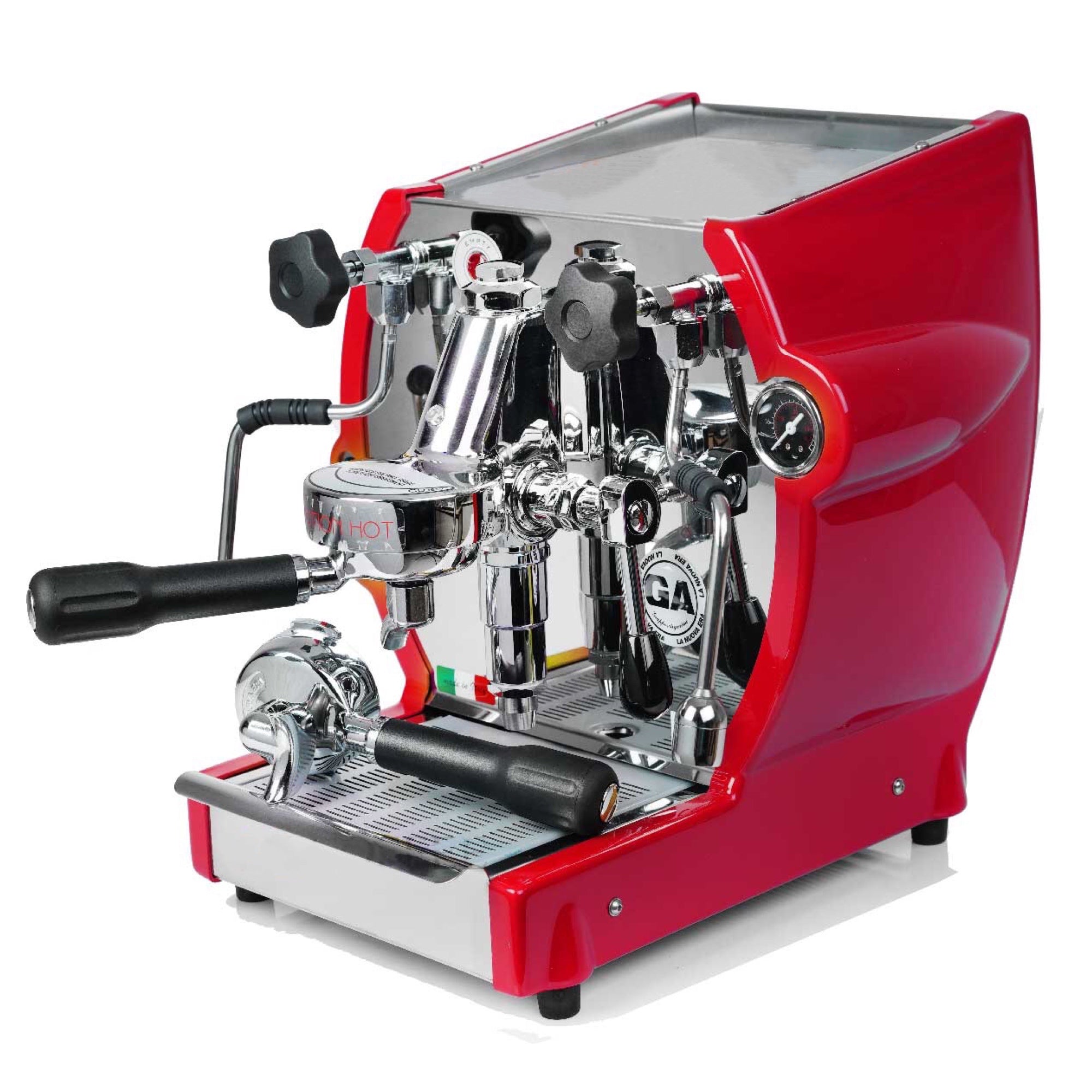 Coffee Machine Cuadra La Nuova Era - Red | LA FORTUNA GOURMET