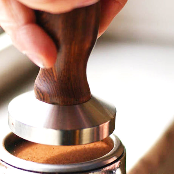 LELIT Wood Handle Tamper - LA FORTUNA GOURMET