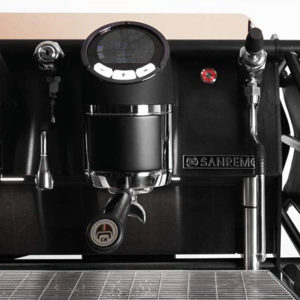 Coffee Machine Cafe Racer Sanremo - Black Dolomiti - LA FORTUNA GOURMET